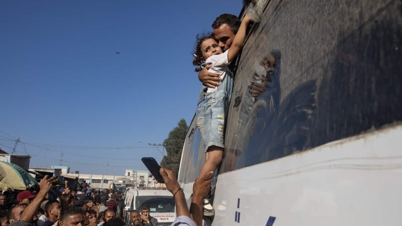 Freed Palestinians arrive in Khan Yunis