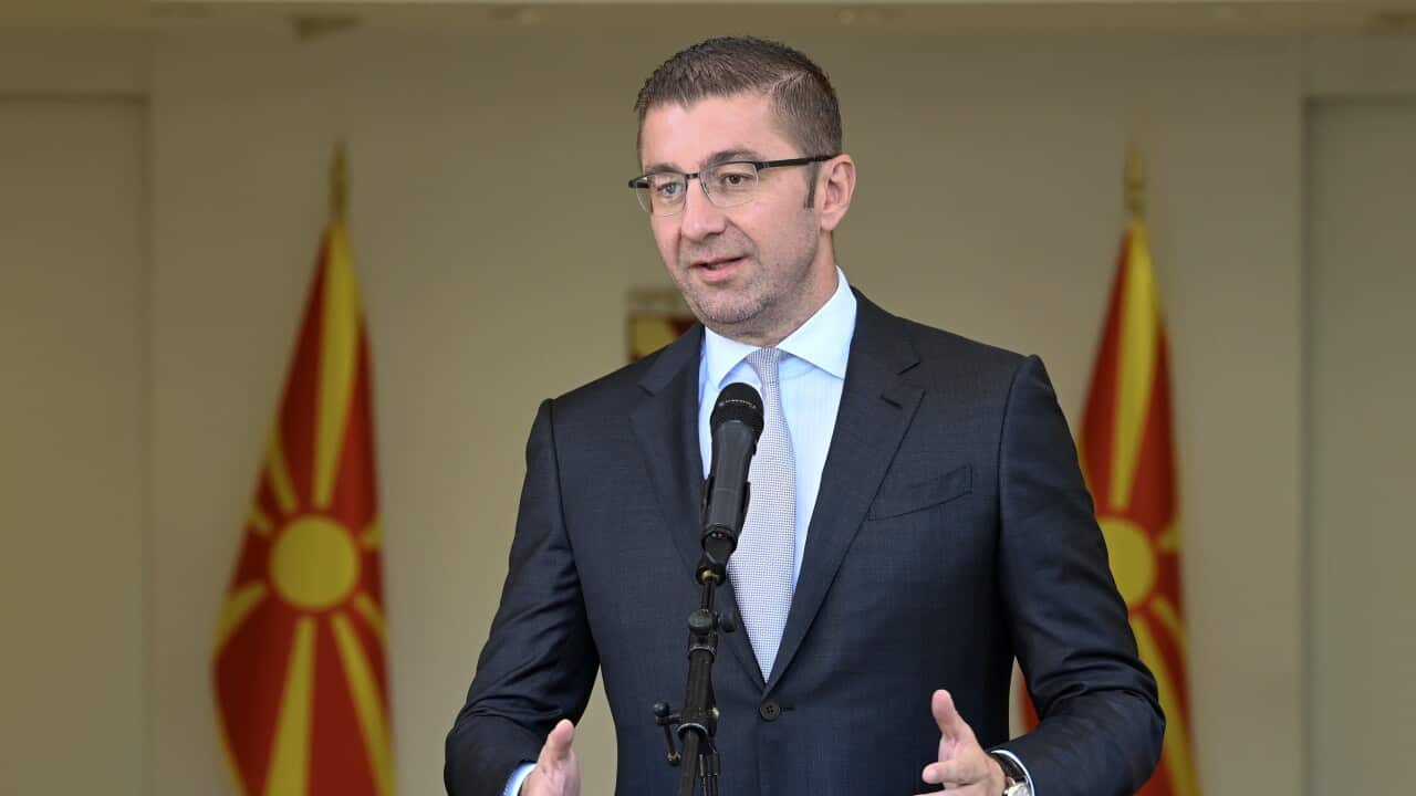 VMRO-DPMNE leader Hristijan Mickoski receives mandate to form new government