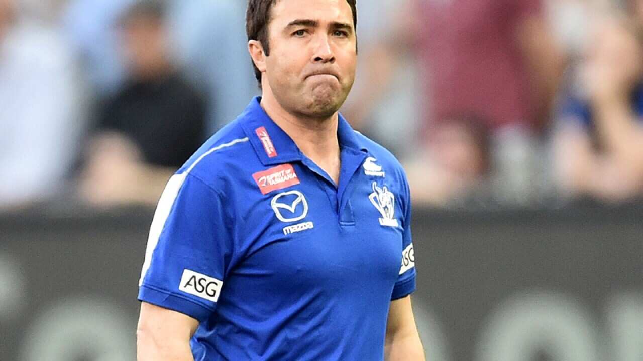 North Melbourne Kangaroos coach Brad Scott.