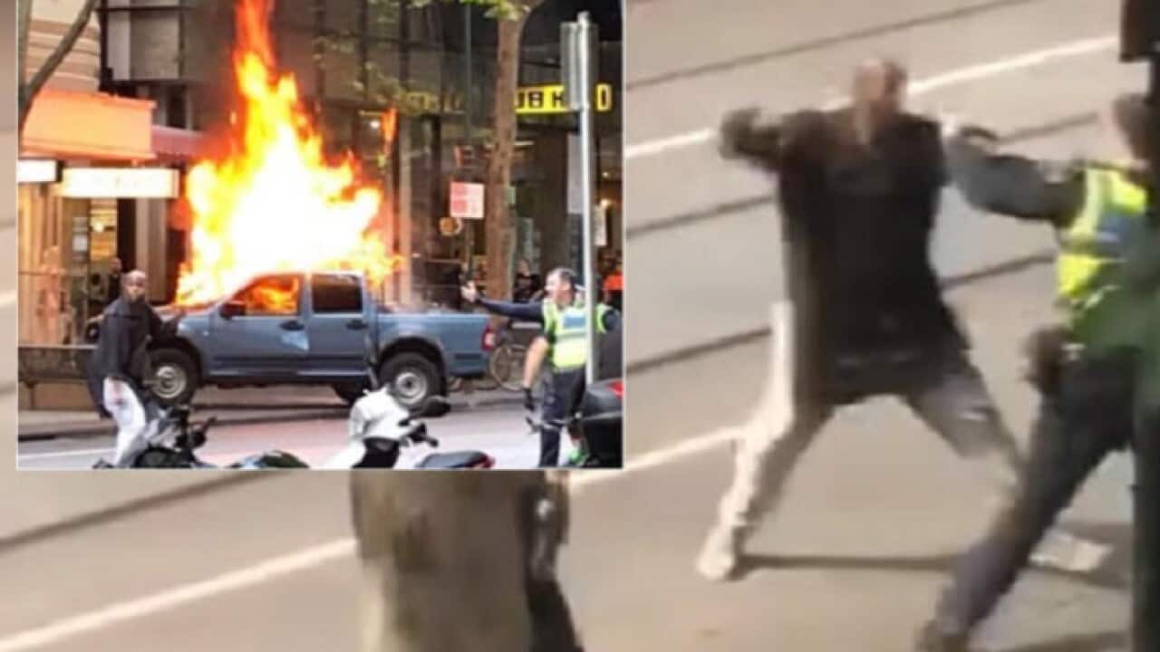 Bourk St Mall incident