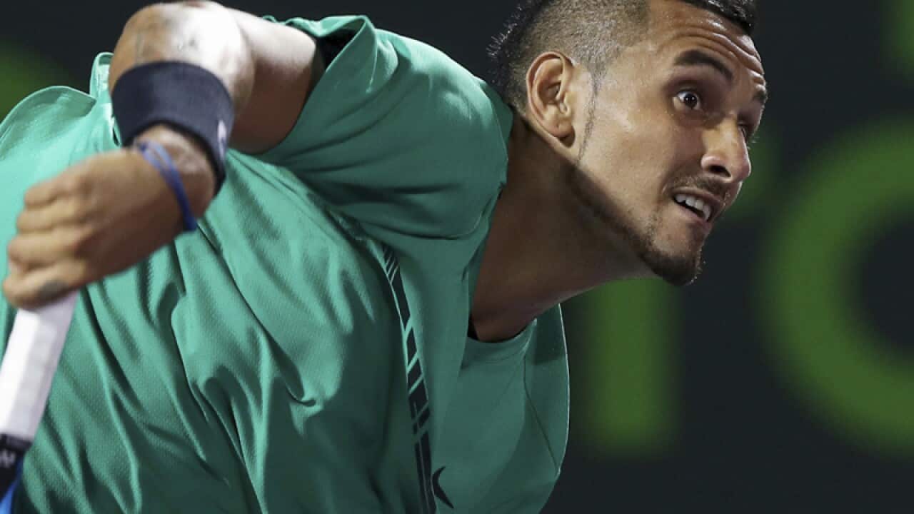 Australian Tennis player Nick Kyrgios