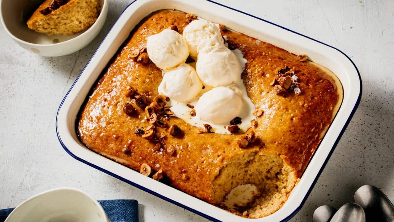 Vinegar pudding