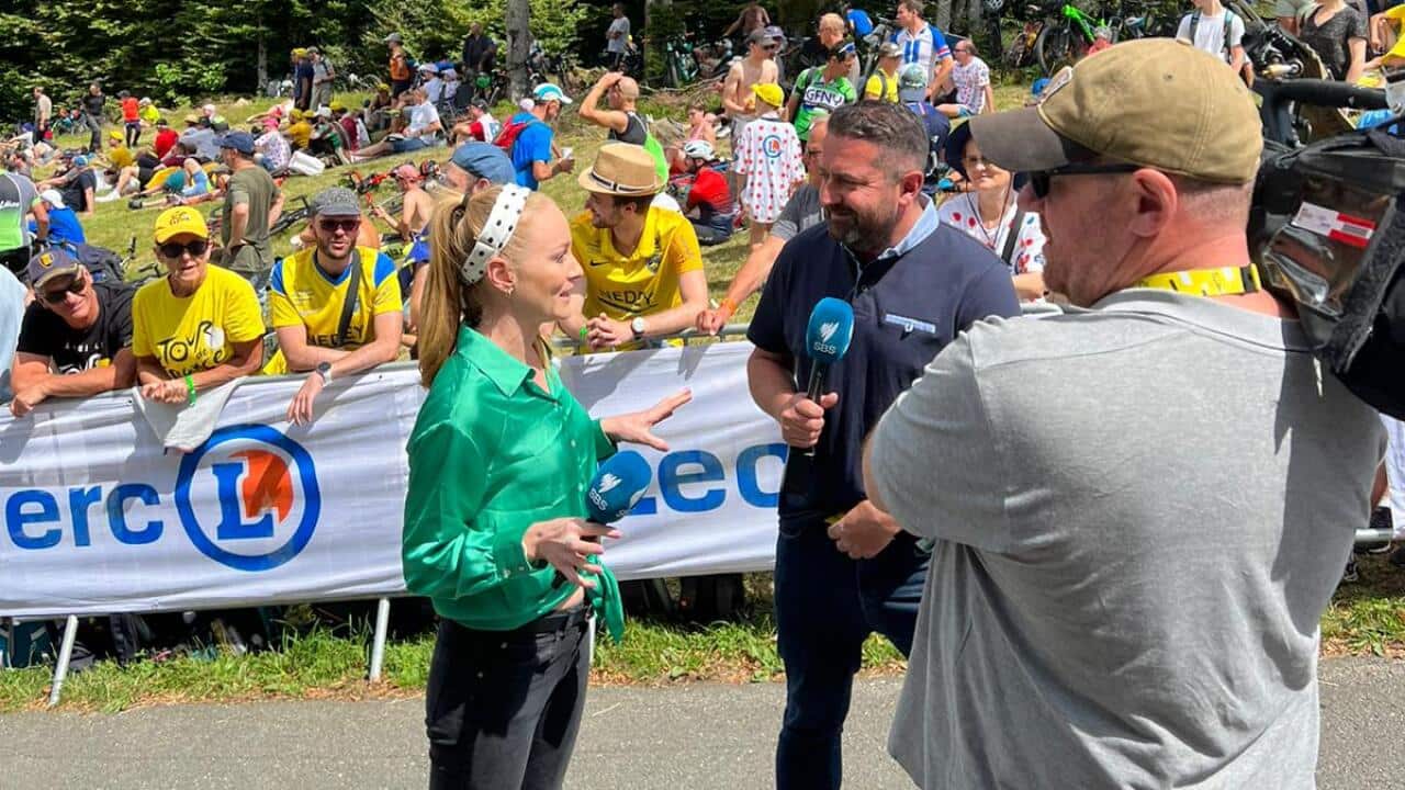 SBS Sport Le Tour de France Christophe Mallet