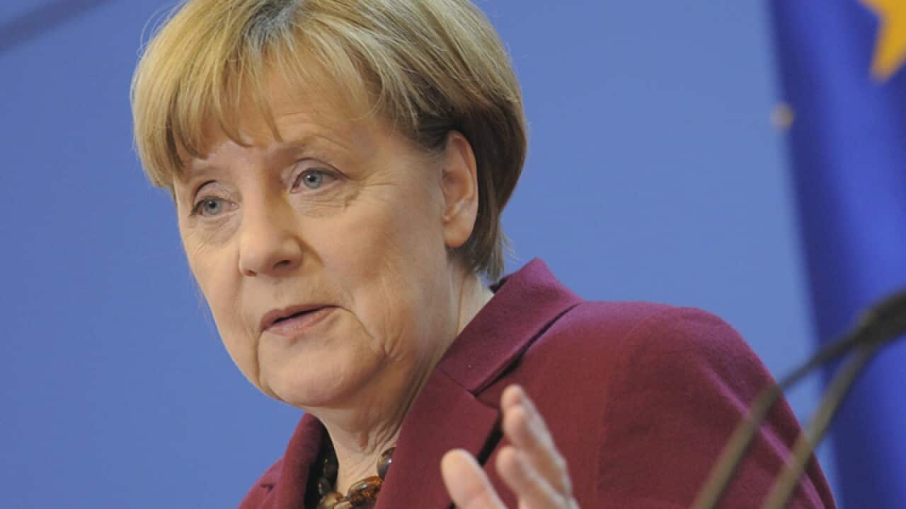 German Chancellor Angela Merkel