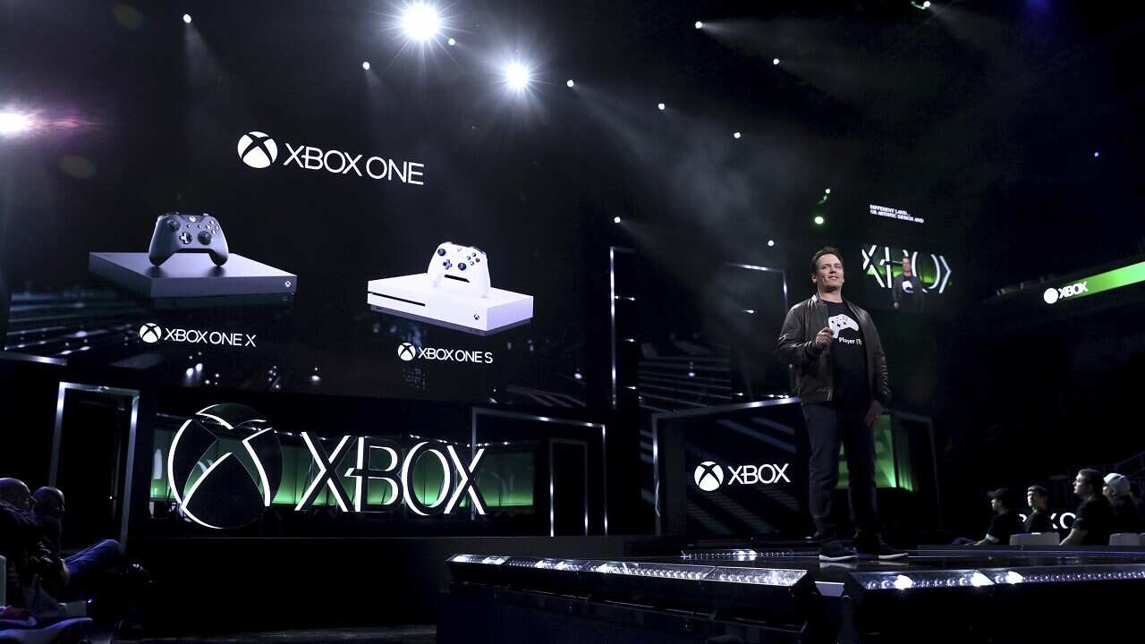 Phil Spencer, Head of Xbox, discusses the Xbox One family of devices in Los Angeles
