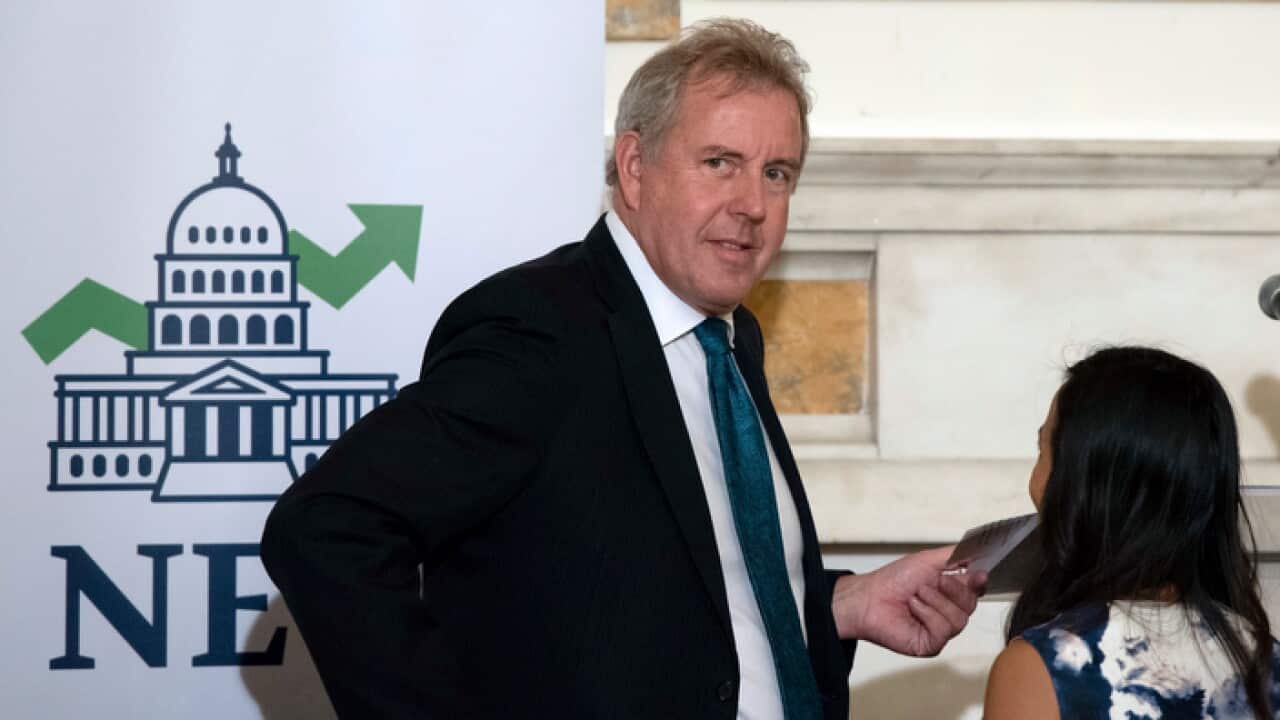 British Ambassador Kim Darroch.