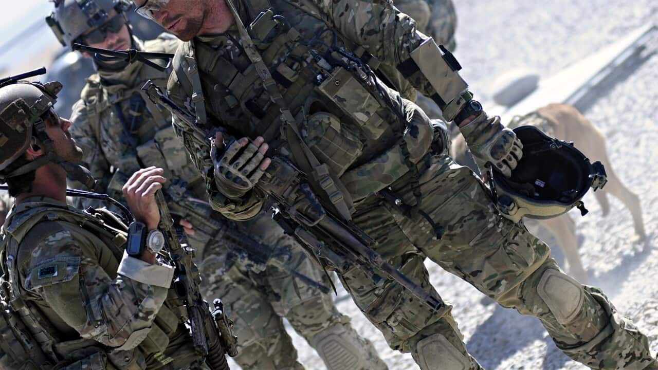 Mark Wales in Afghanistan