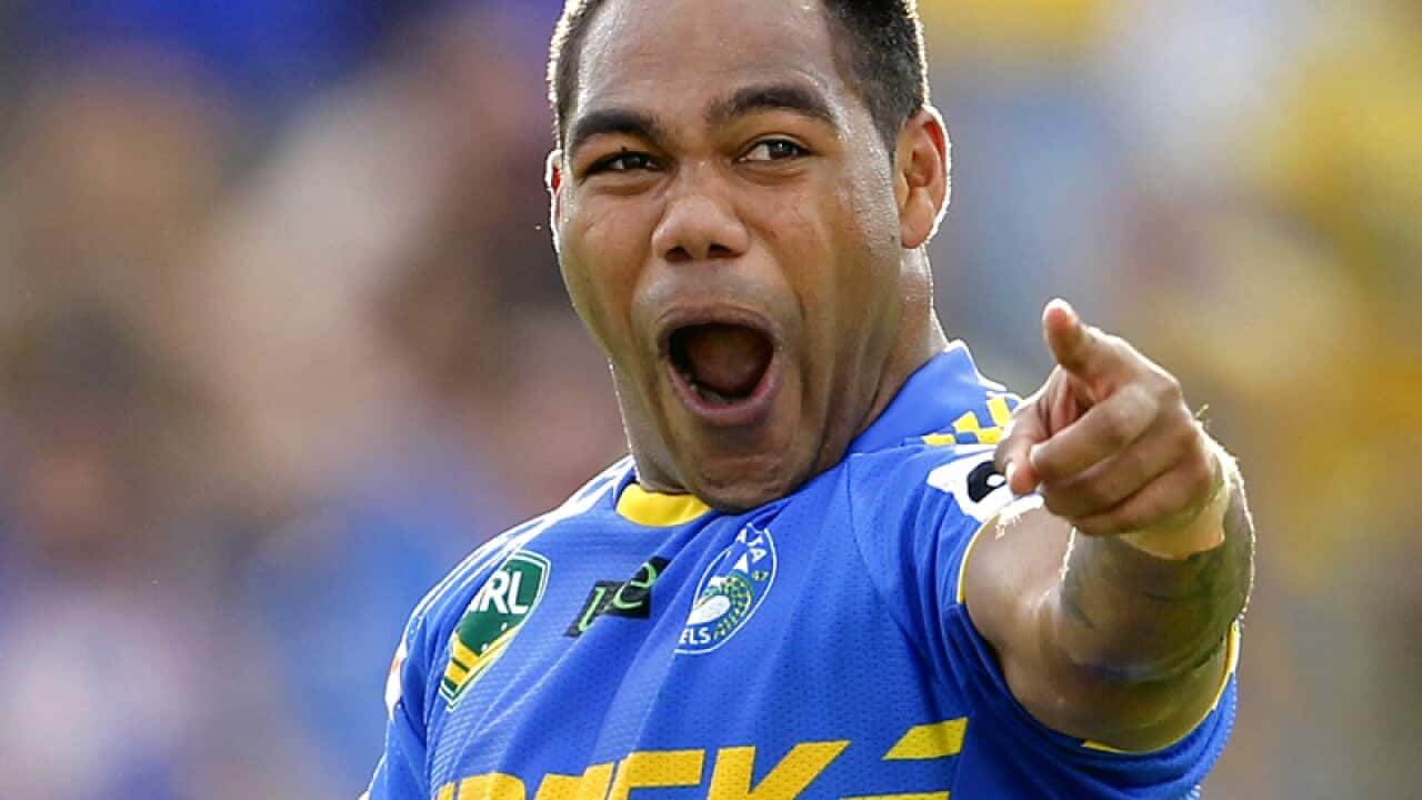 Parramatta NRL halfback Chris Sandow