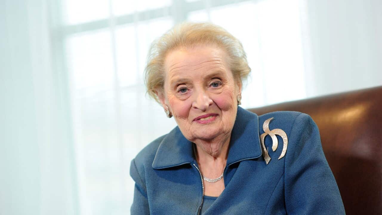 Madeleine Albright.