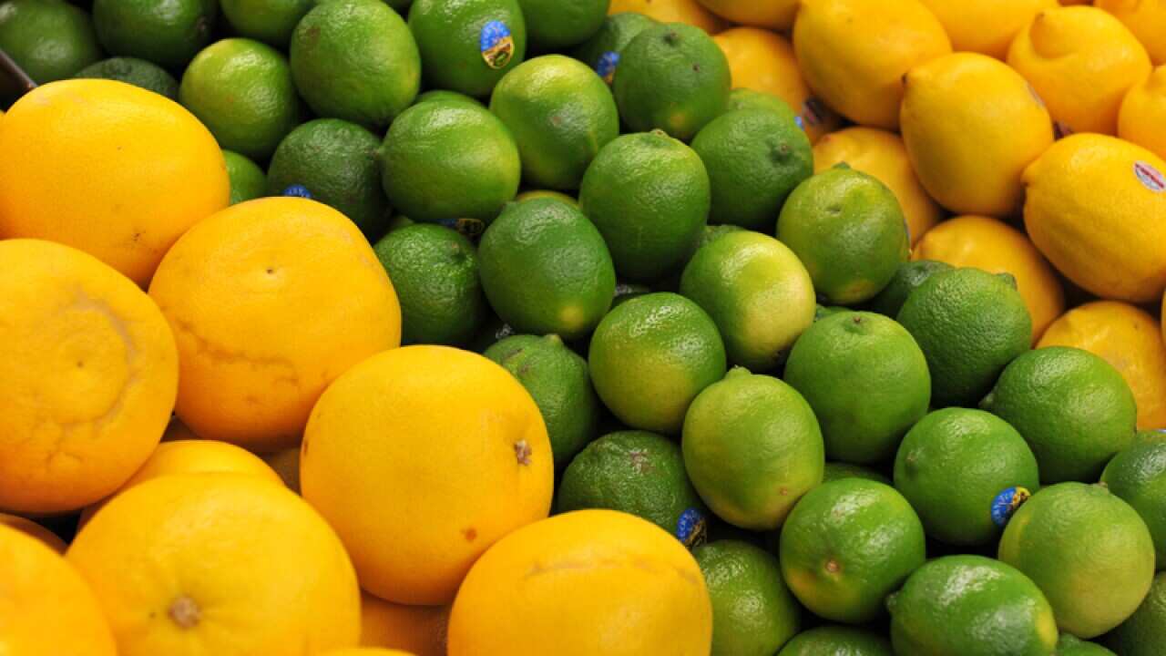Fruits seen at a shop