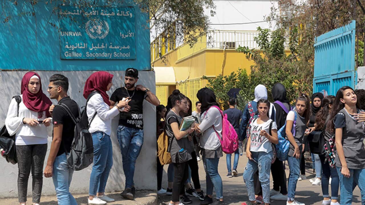 LEBANON PALESTINIANS REFUGEES USA ENDS AID