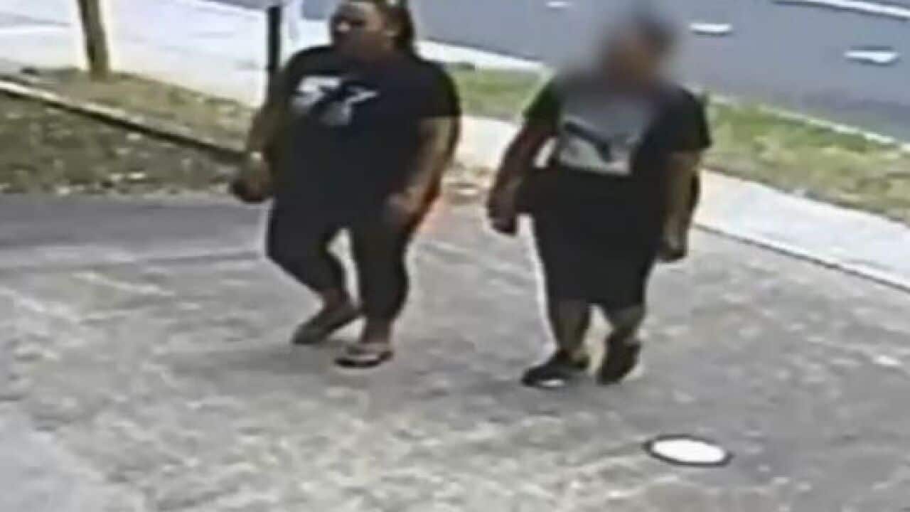 The woman appeared before the shooting