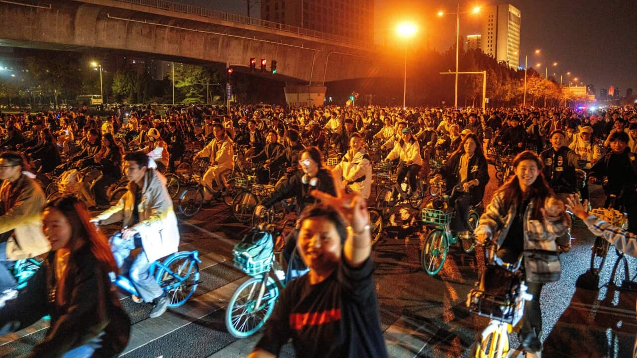 ‘Night Riding Army’: How China’s dumpling-hunting cyclists sparked road chaos