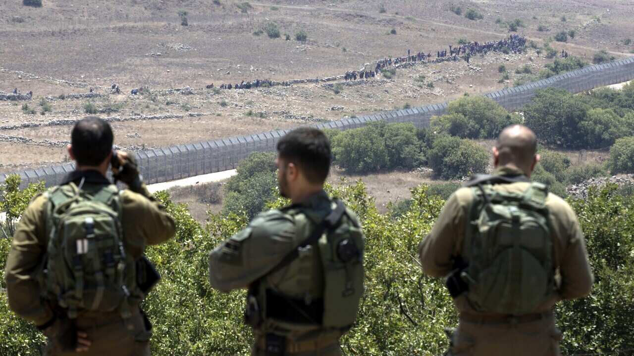 ISRAEL SYRIA BORDER CONFLICT