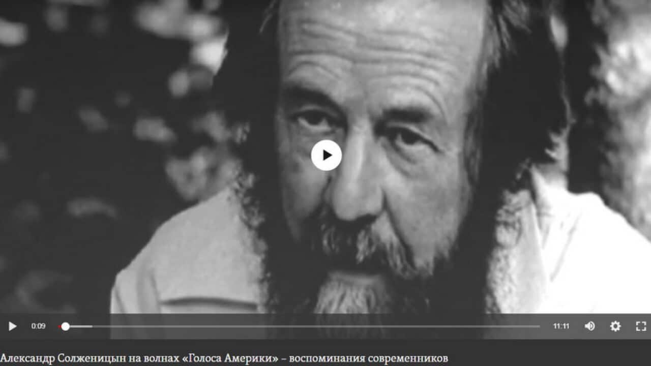 Film about Alexander Solzhenitsyn on VOA