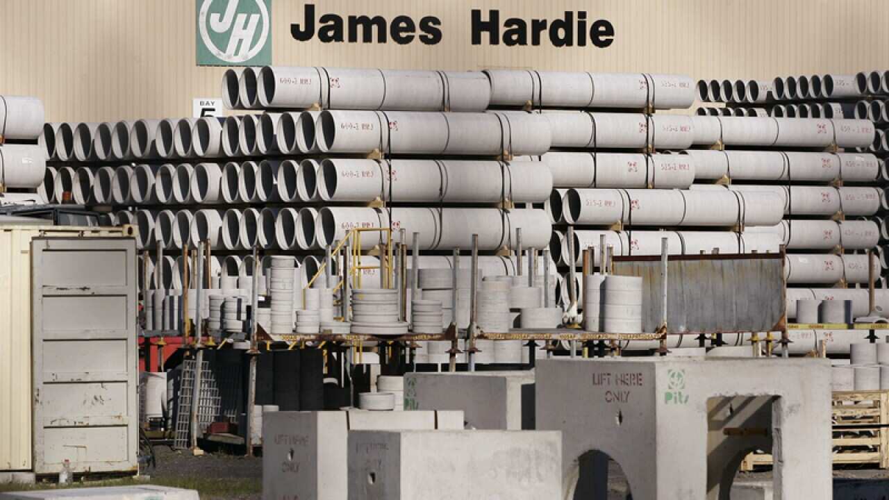 James Hardie building supplies.