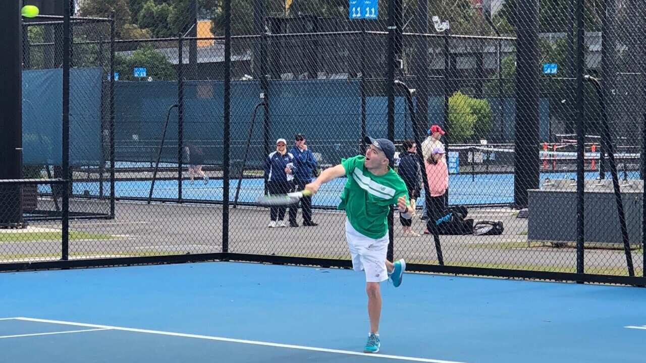 Tim Gould in action