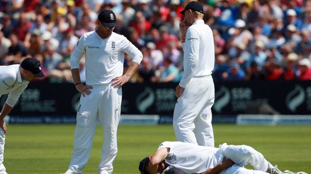 England's Alastair Cook.