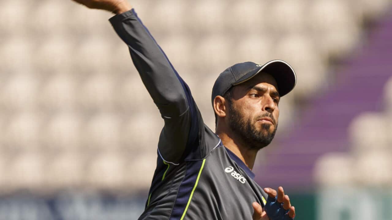 Australian bowler Fawad Ahmed