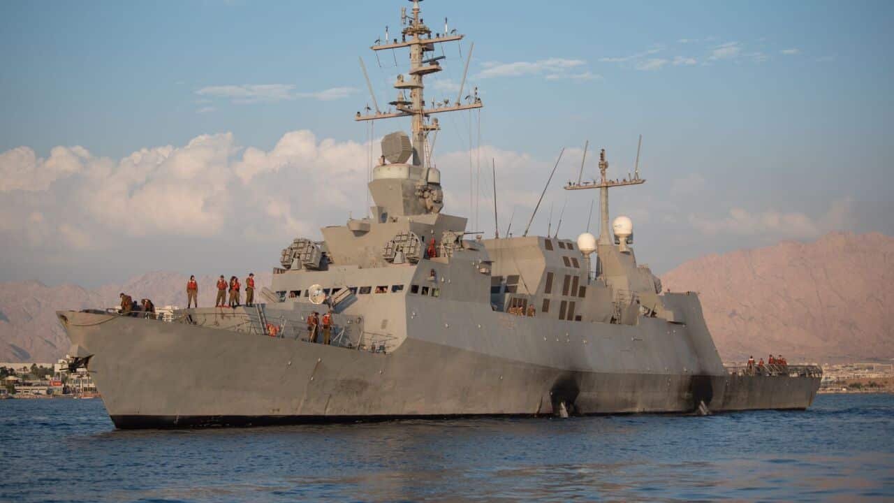 Israel deploys warships in Red Sea