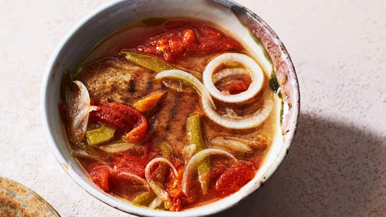 Menorcan tomato soup (oliaigua amb tomatiga)