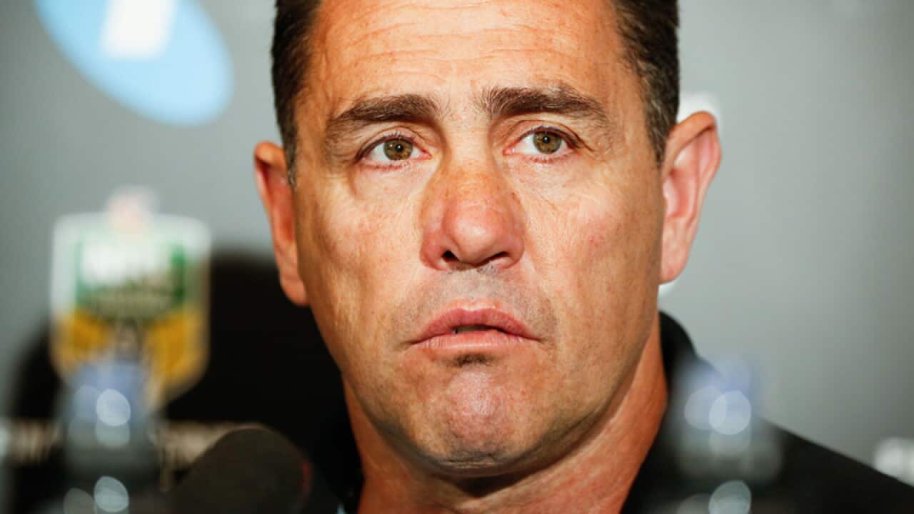 Sharks coach Shane Flanagan
