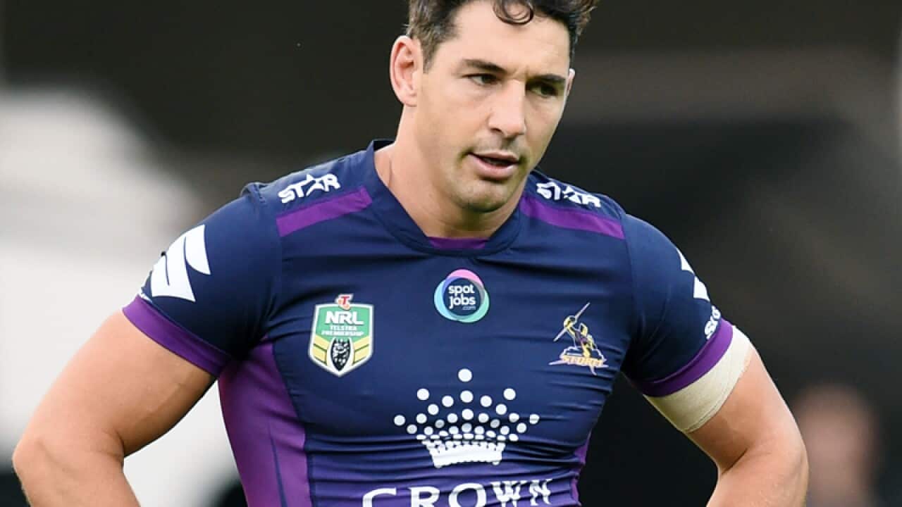 Billy Slater of the Melbourne Storm
