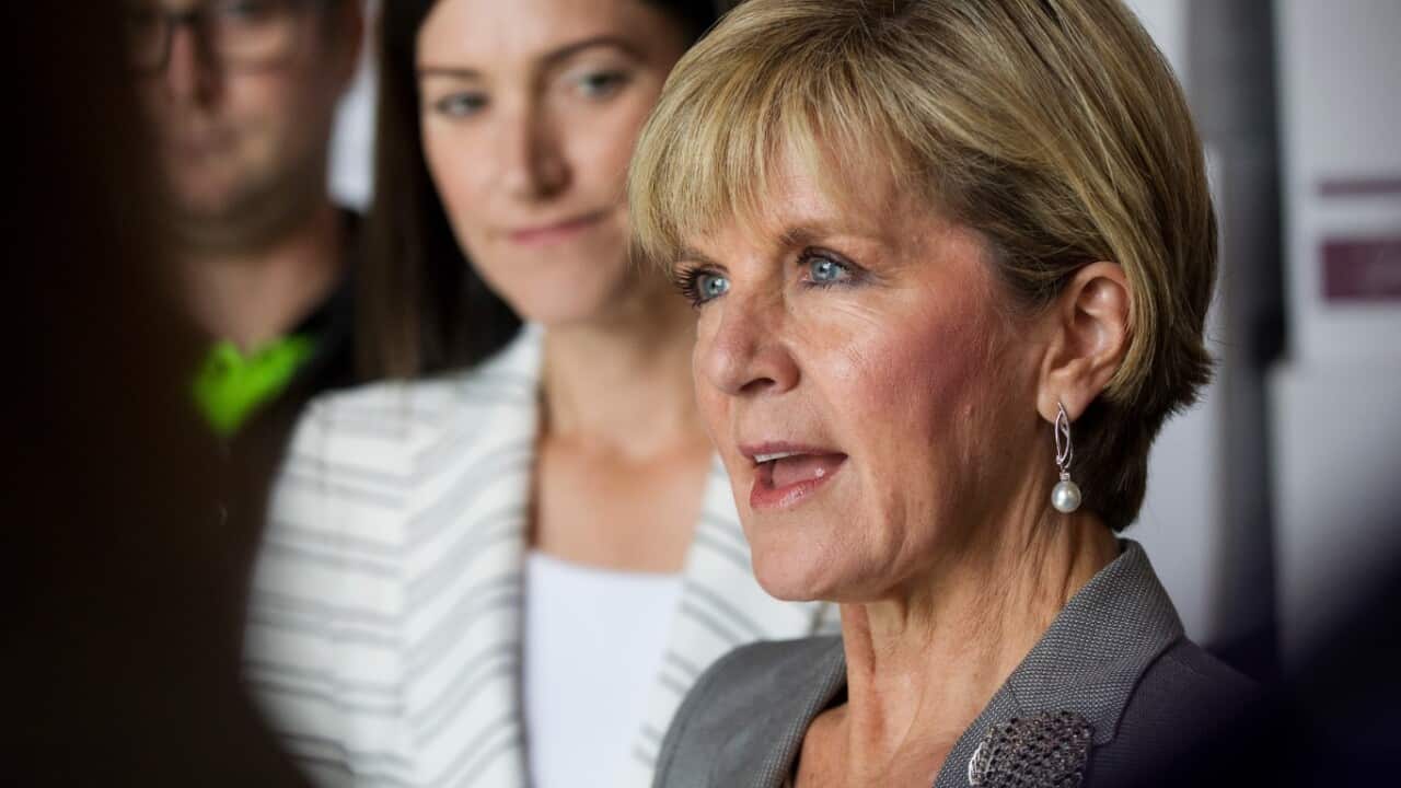 File image of Julie Bishop