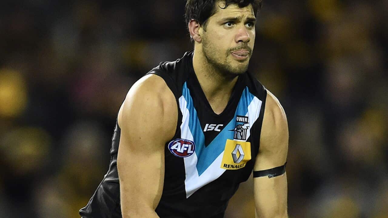 Port Adelaide Power player Patrick Ryder