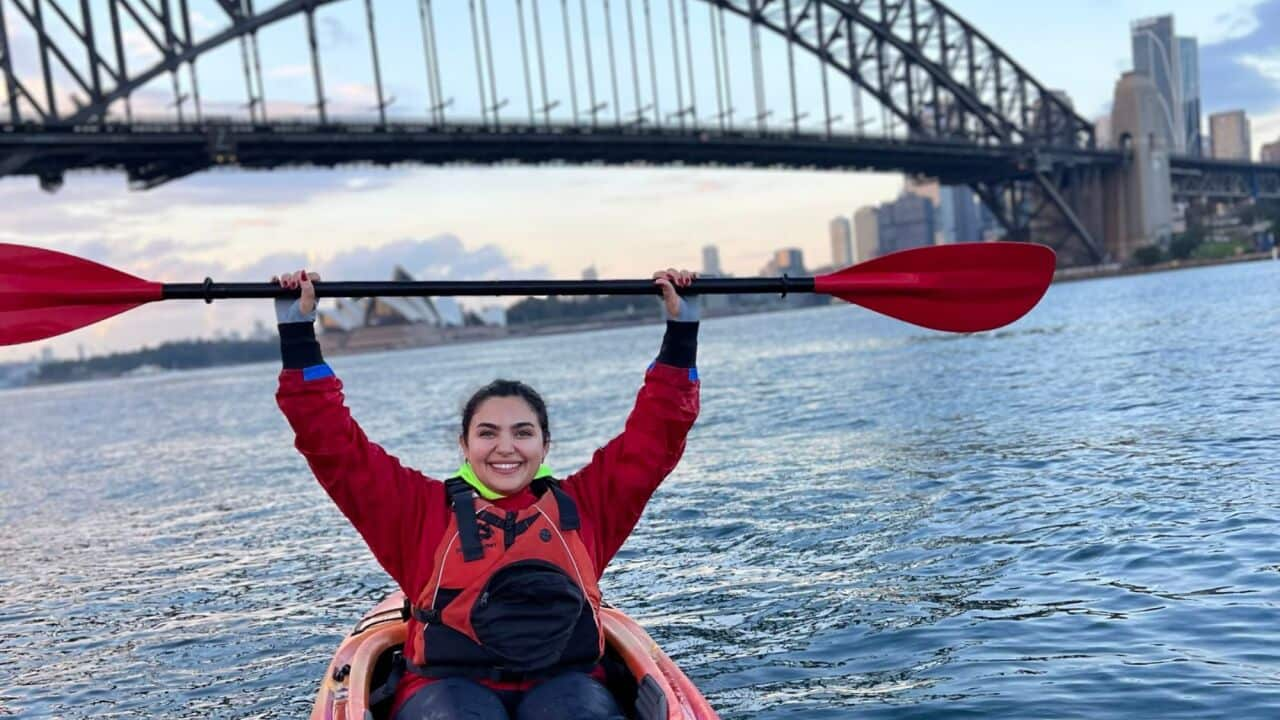 Nadia Mofrad enjoying the sights around the Sydney Harbour foreshore_photo credit_supplied.jpg