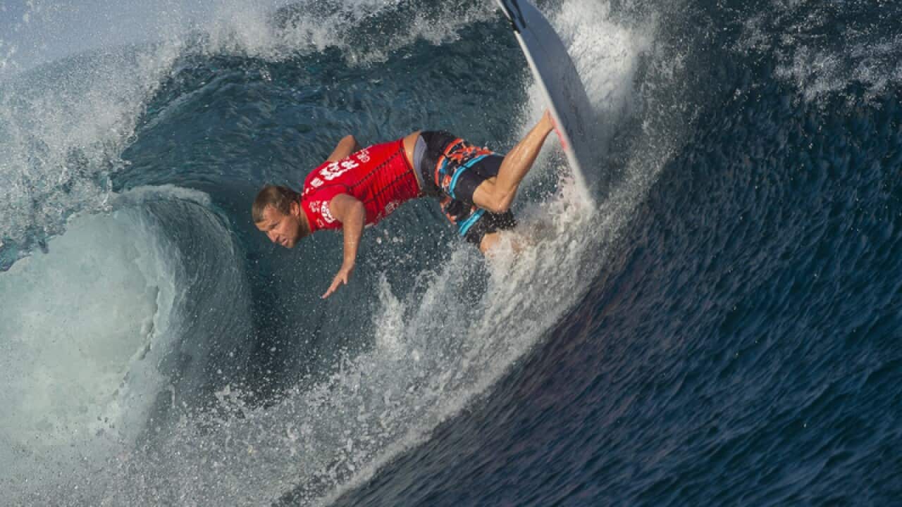 Australian surfer Taj Burrow