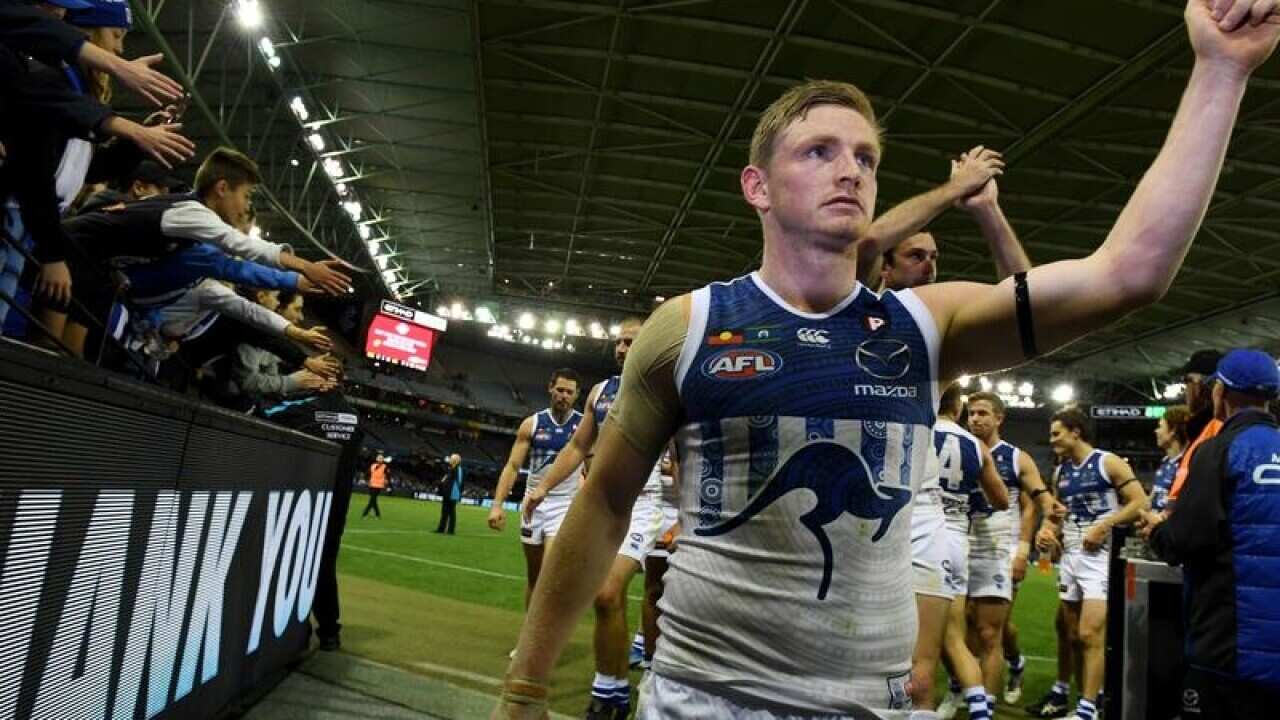 North Melbourne captain Jack Ziebell