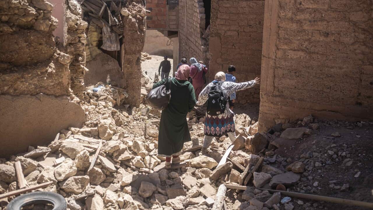 APTOPIX Morocco Earthquake