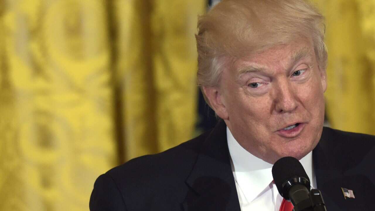 US President Donald Trump