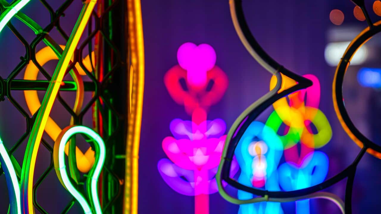 Georges River Colourful Summer Night Lights