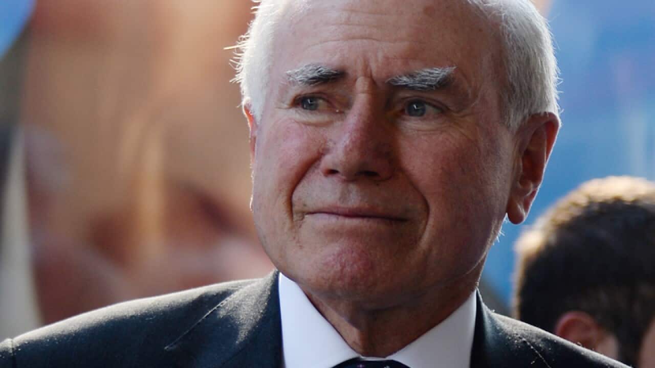 Former prime minister John Howard