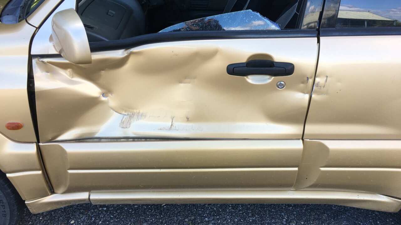 The man allegedly rammed the activist's car twice at Sumac in the Tarkine rainforest last month.