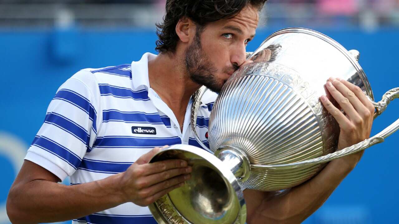 Spanish tennis player Feliciano Lopez
