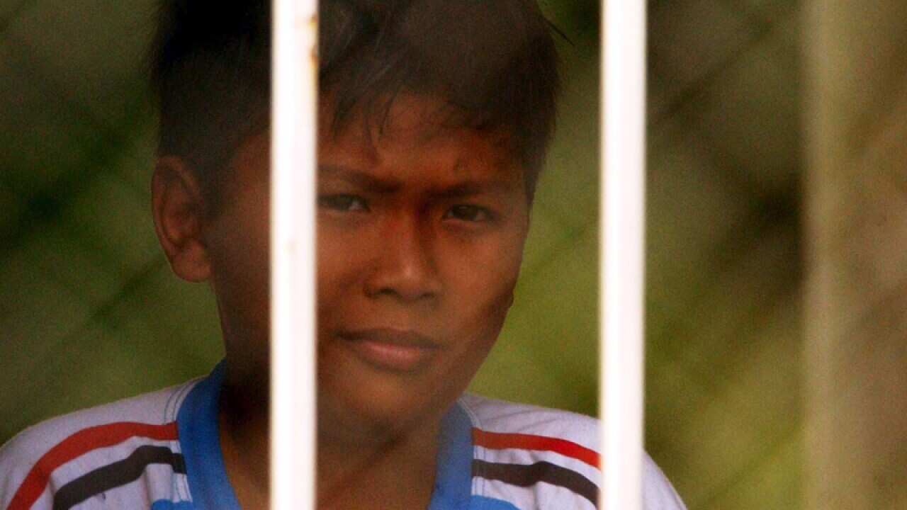 asylum seekers at the Christmas Island detention centre