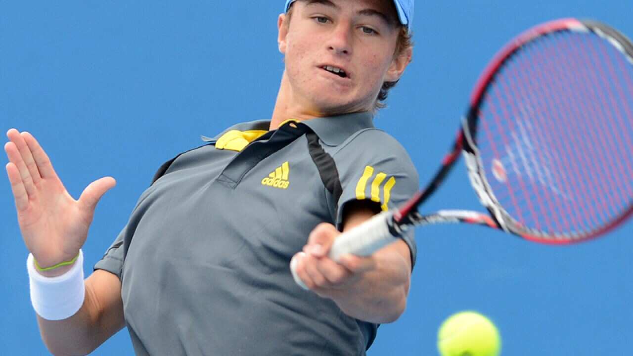 Australian junior tennis ace Omar Jasika