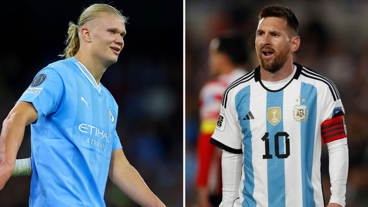Erling Haaland and Lionel Messi have both been nominated for the 2023 Ballon d'Or award