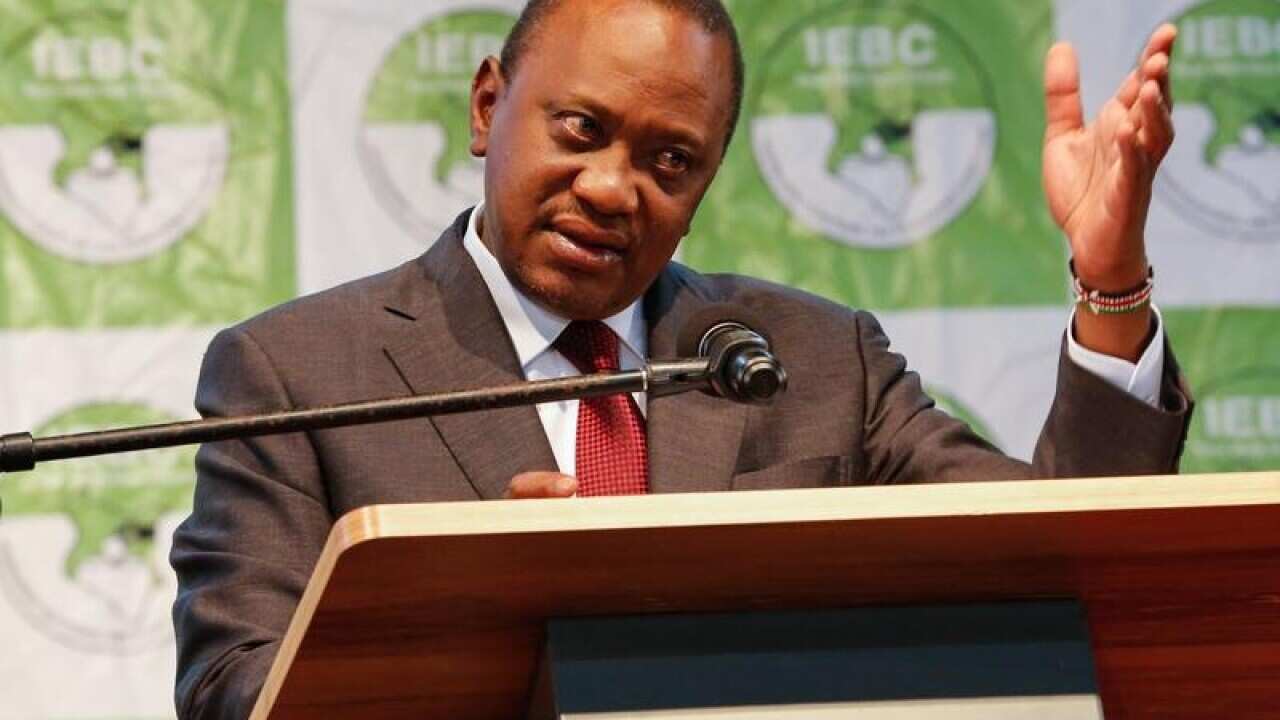 Kenya's President Uhuru Kenyatta