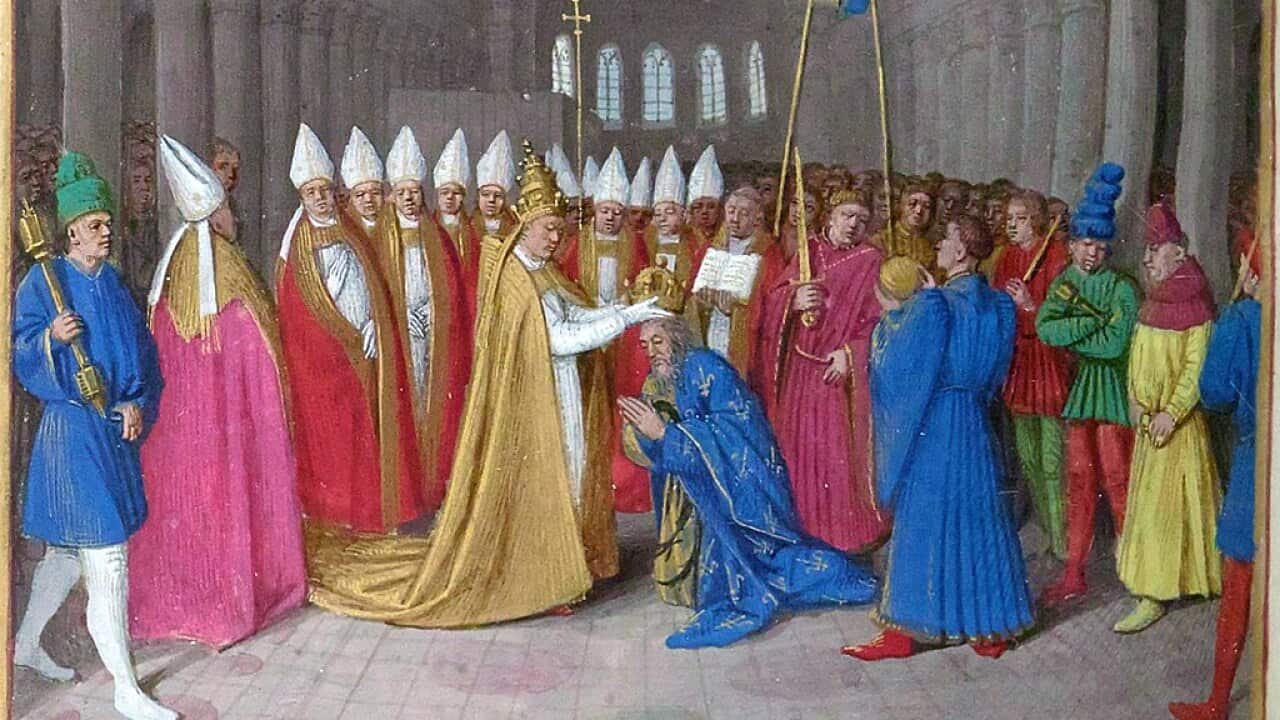 Le 25 décembre 800 Charlemagne est couronné Empereur.