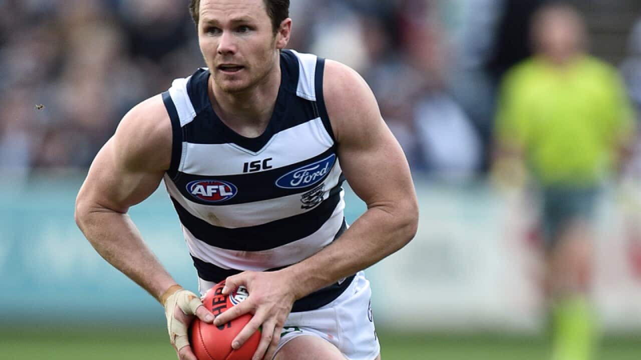 Patrick Dangerfield of the Cats