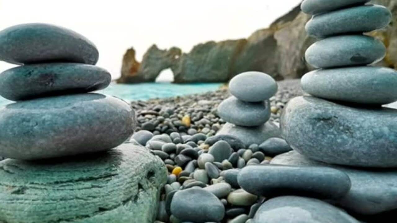 Pebbles on Lalaria Beach