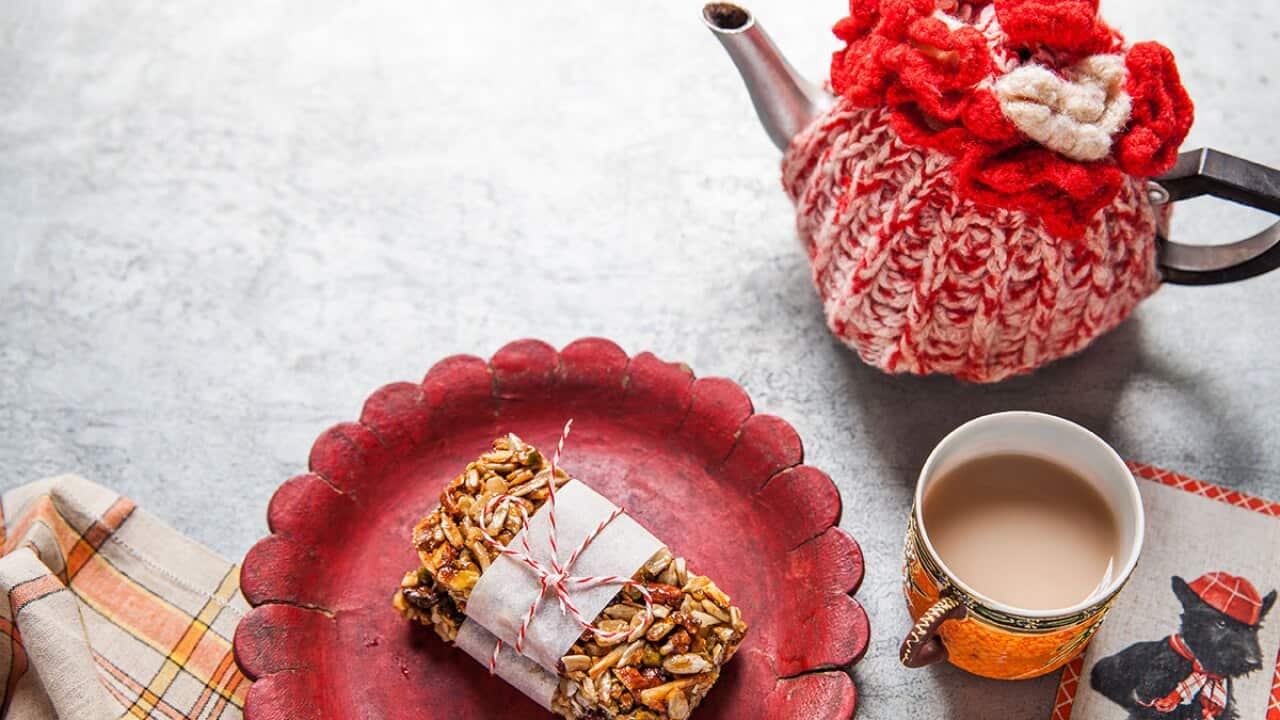 Persian nut bars SBS Food