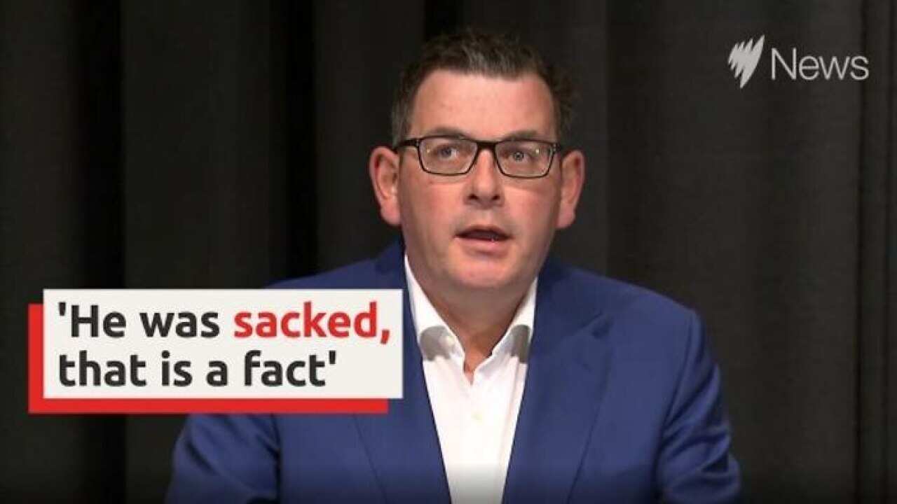 Victorian Premier Daniel Andrews 