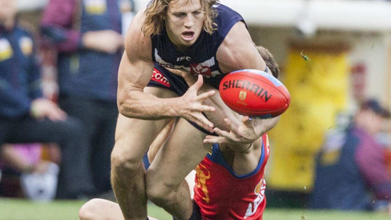 Nat Fyfe of the Fremantle Dockers