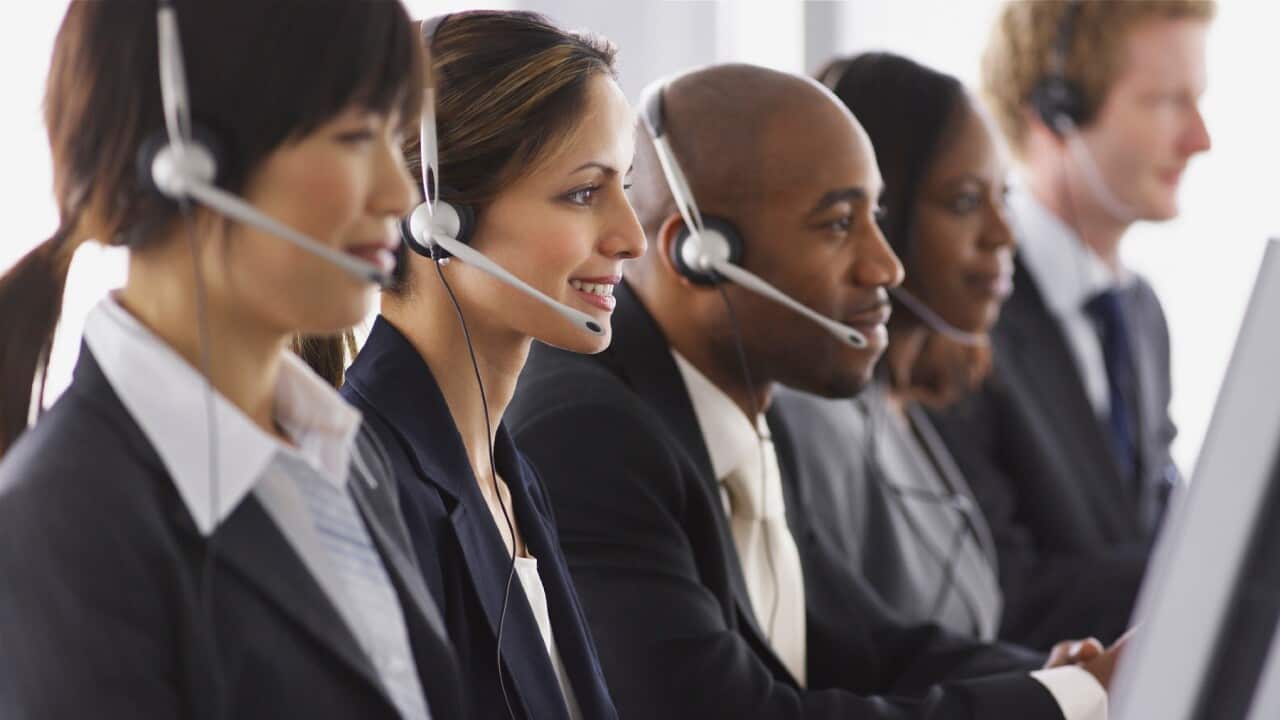 call centre, interpreting services, help for migrants