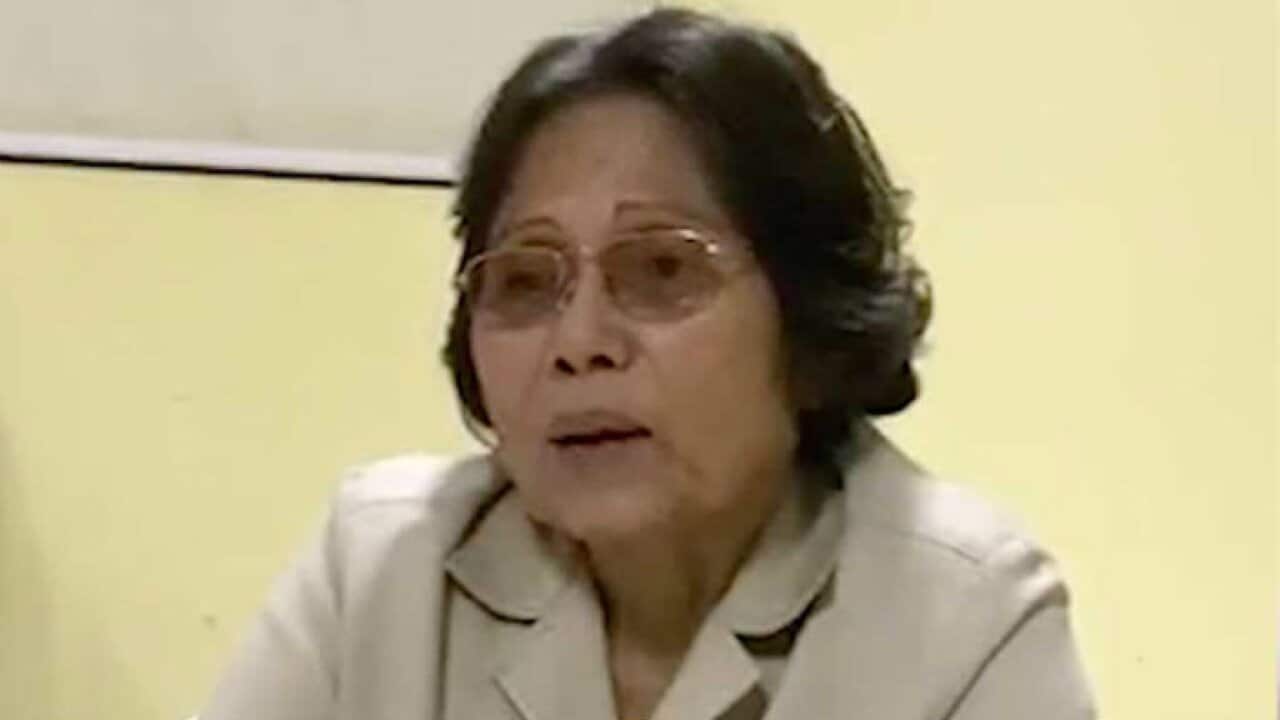 Mrs. Seng Sokhon, former chief of Sangkat Phsar Depot II, in Phnom Penh